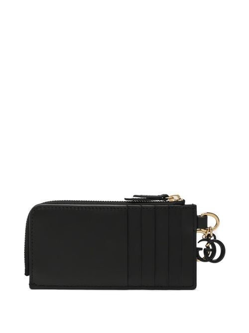 LEATHER ZIPPED CARD CASE
