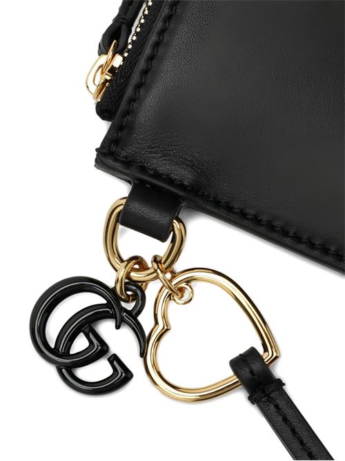 LEATHER ZIPPED CARD CASE