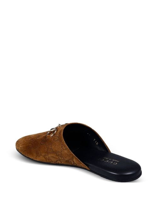 GG LEATHER SLIPPERS