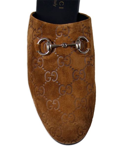 GG LEATHER SLIPPERS