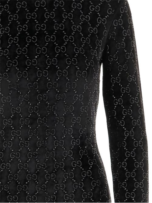GG CRYSTAL CHENILLE T-SHIRT
