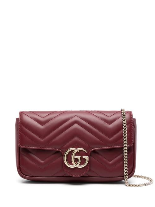 GG MARMONT LEATHER MINI BAG