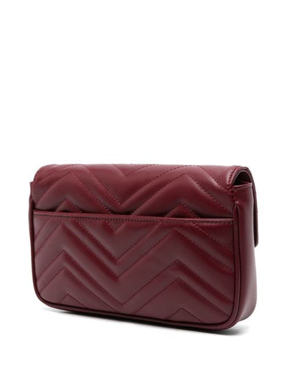 GG MARMONT LEATHER MINI BAG