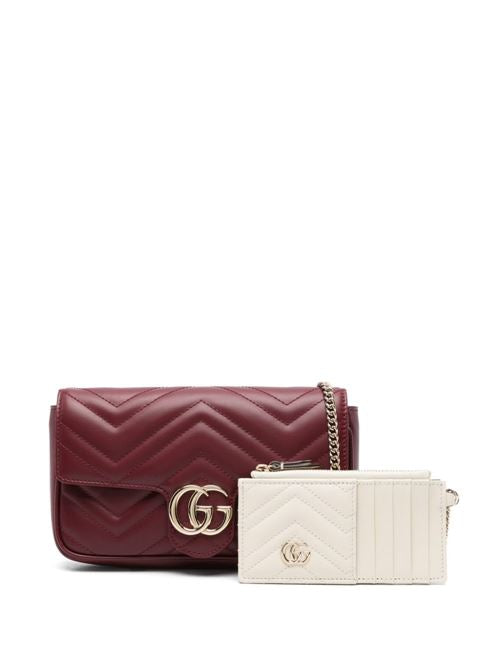 GG MARMONT LEATHER MINI BAG