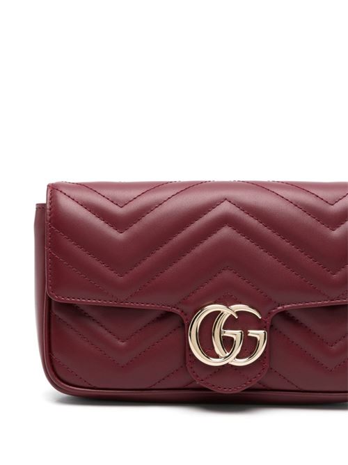 GG MARMONT LEATHER MINI BAG