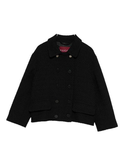 BOUCLÉ WOOL JACKET