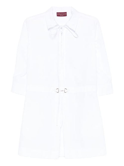 COTTON SHORT DRESS