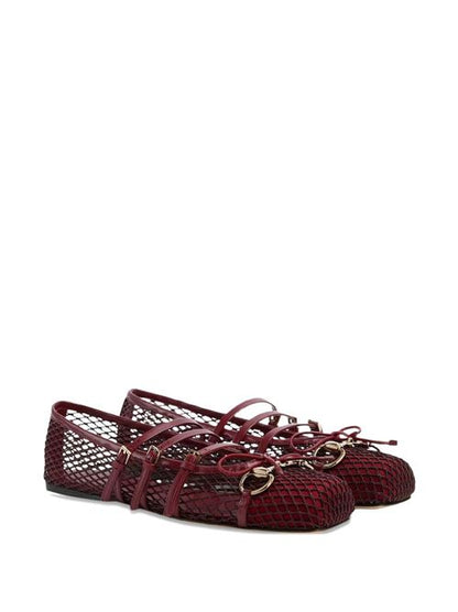 HORSEBIT NET BALLET FLATS