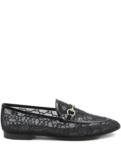 NEW JORDAAN GG CRYSTAL LOAFERS