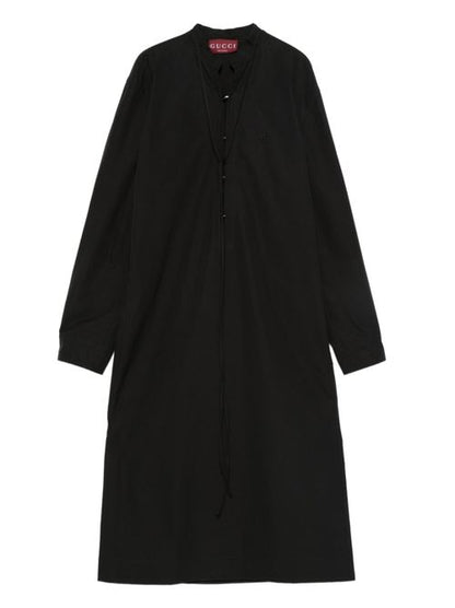 COTTON SHORT DRESS