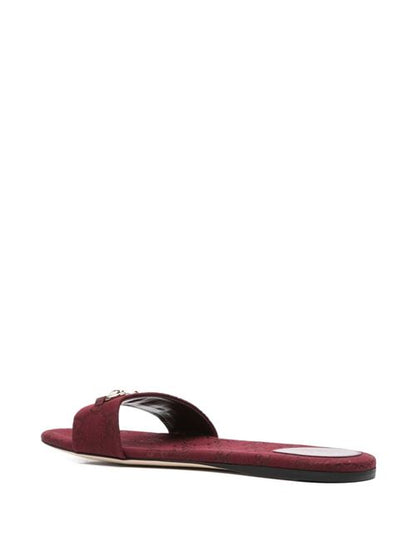 GG CANVAS SANDALS