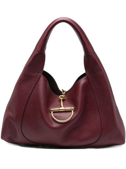 GUCCI SOFTBIT MAXI LEATHER SHOULDER BAG