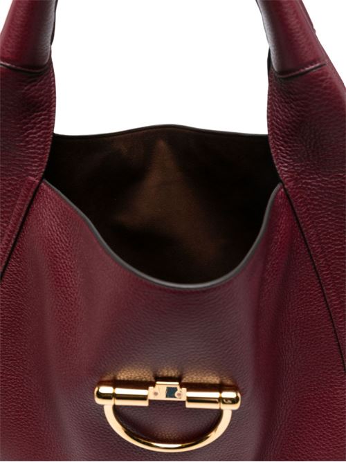 GUCCI SOFTBIT MAXI LEATHER SHOULDER BAG