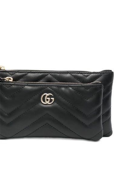 GG MARMONT LEATHER MINI BAG