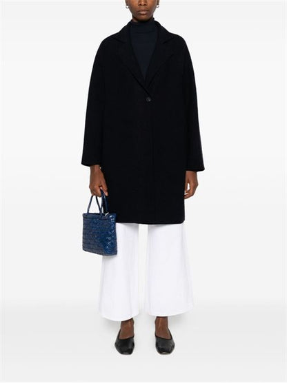 WOOL SINGLE-BREASTED COAT