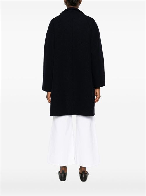 WOOL SINGLE-BREASTED COAT