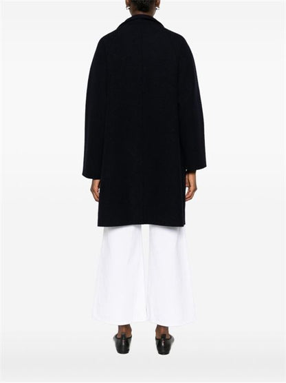 WOOL SINGLE-BREASTED COAT
