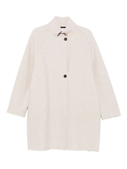 WOOL SINGLE-BREASTED COAT