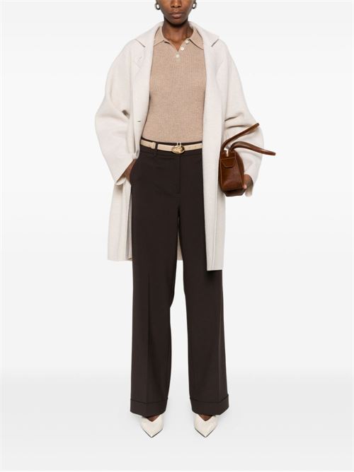 WOOL SINGLE-BREASTED COAT
