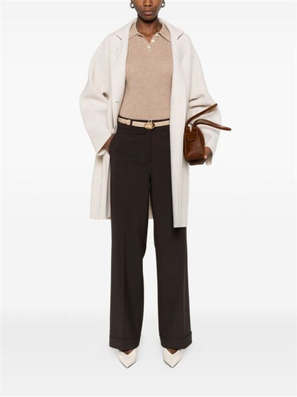 WOOL SINGLE-BREASTED COAT