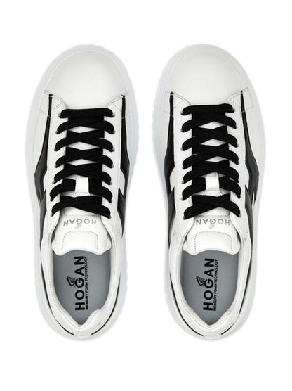 H-STRIPES LEATHER SNEAKERS