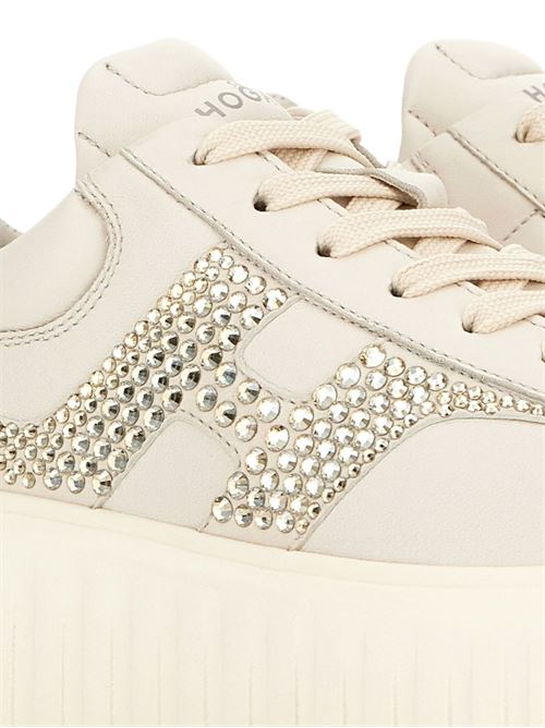 H-STRIPES LEATHER SNEAKERS