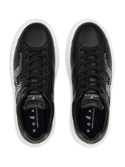 H-STRIPES LEATHER SNEAKERS