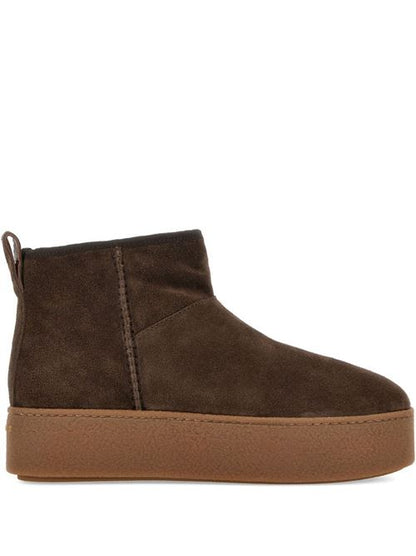 SUEDE ANKLE BOOTS