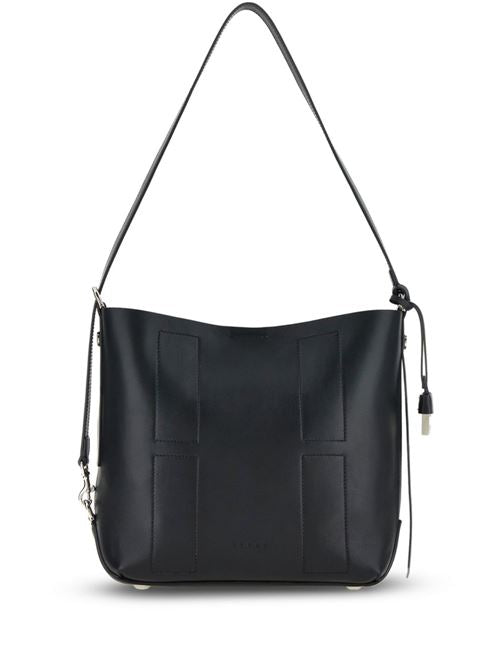 HOCKET SMALL LEATHER HOBO BAG