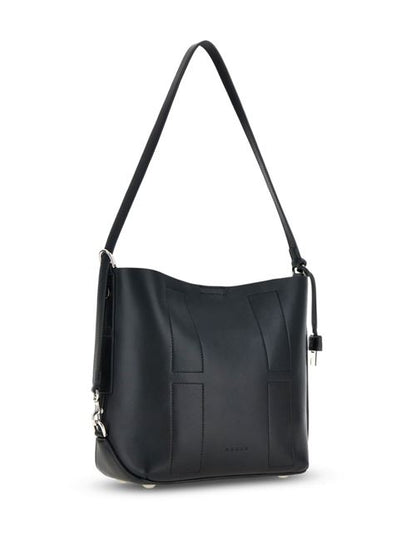HOCKET SMALL LEATHER HOBO BAG