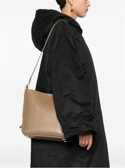 HOCKET SMALL LEATHER HOBO BAG