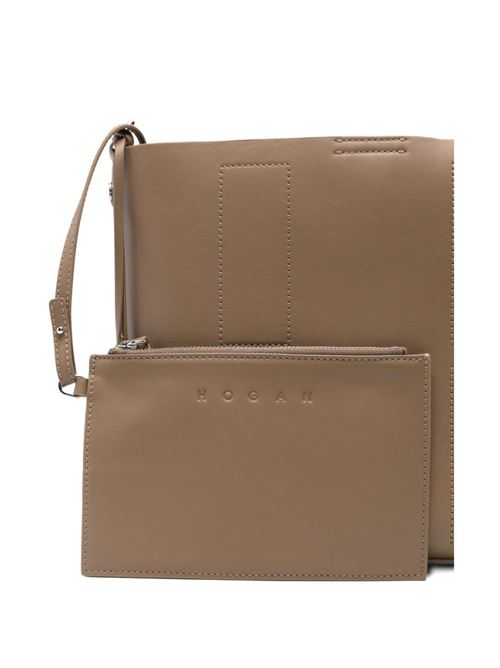 HOCKET SMALL LEATHER HOBO BAG