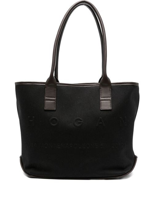 HOGAN SCRIPT SMALL TOTE BAG