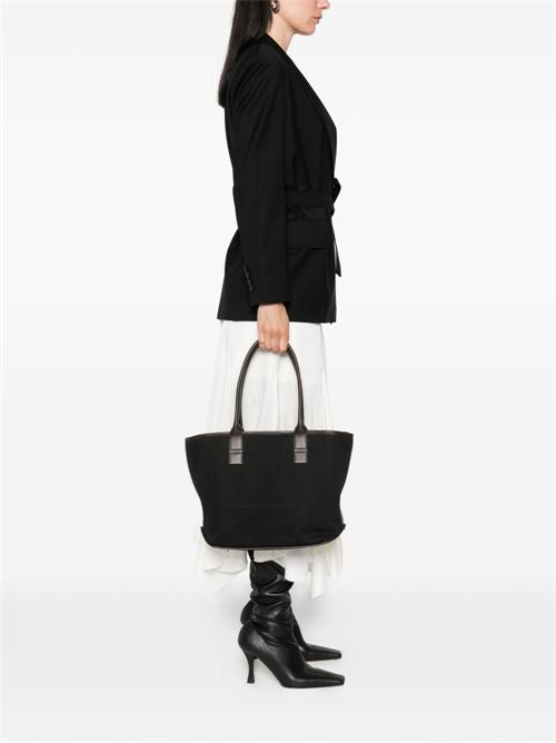 HOGAN SCRIPT SMALL TOTE BAG