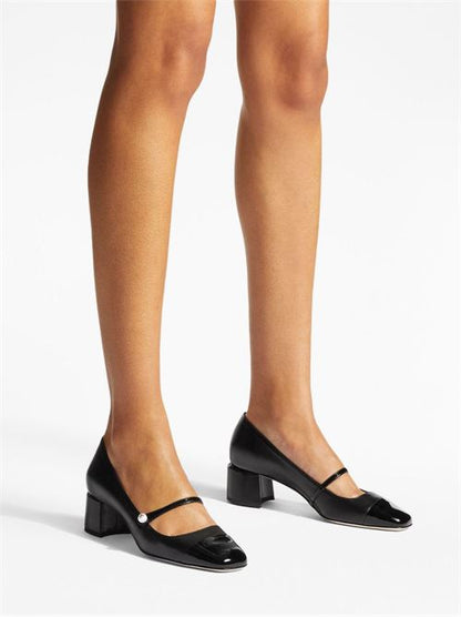 ELISA PATENT LEATHER PUMPS