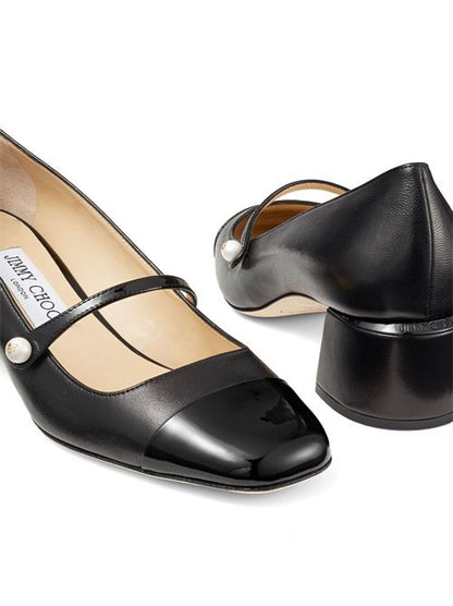 ELISA PATENT LEATHER PUMPS