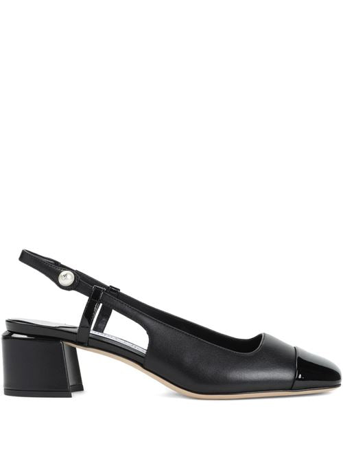 ELISA PATENT LEATHER SLINGBACK PUMPS