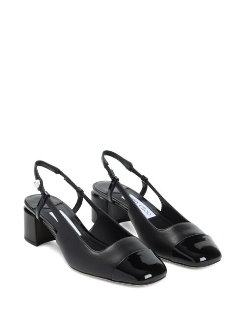 ELISA PATENT LEATHER SLINGBACK PUMPS