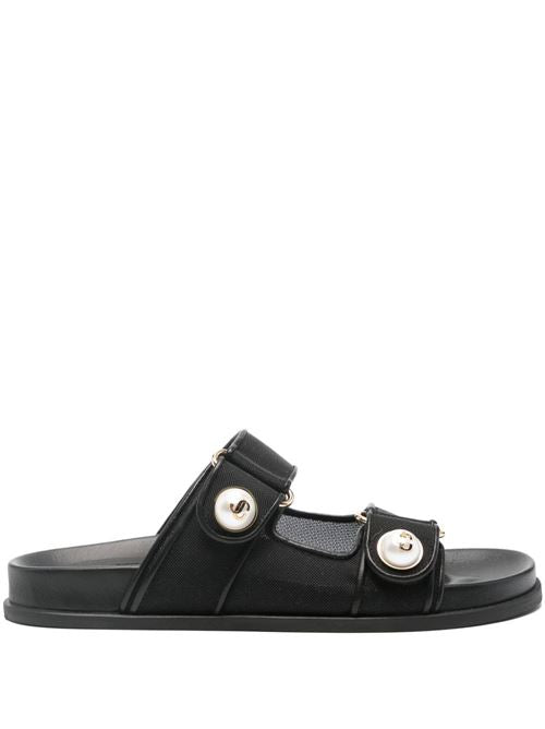 FAYENCE PATENT LEATHER SANDALS