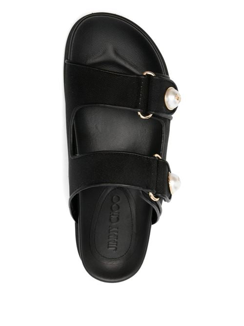 FAYENCE PATENT LEATHER SANDALS