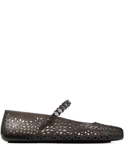 THE JELLY CRYSTAL BALLET FLATS