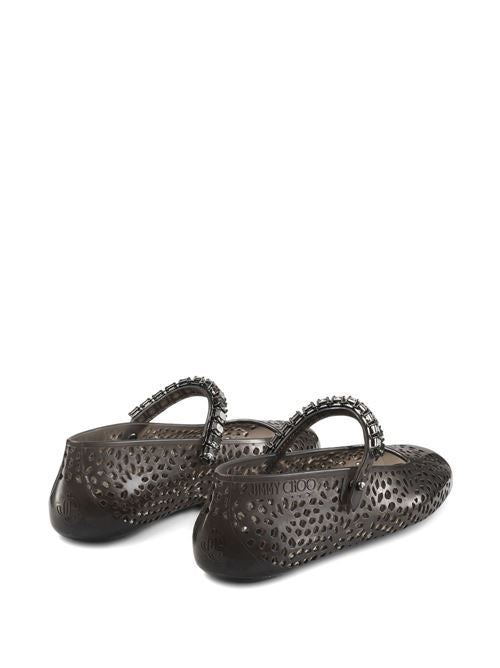 THE JELLY CRYSTAL BALLET FLATS