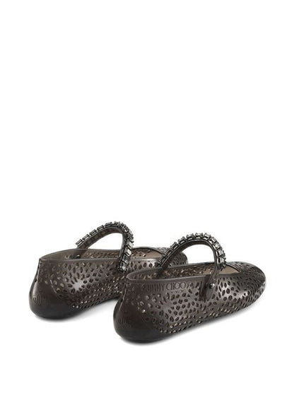 THE JELLY CRYSTAL BALLET FLATS