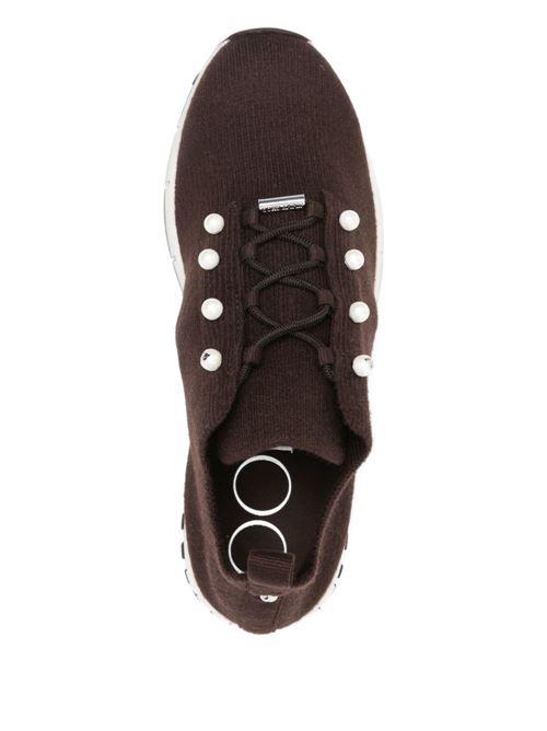 VELES PEARL EMBELLISHED SNEAKERS