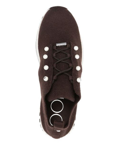 VELES PEARL EMBELLISHED SNEAKERS