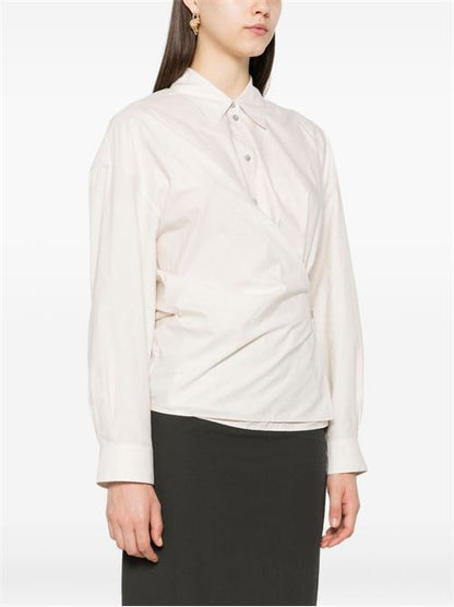 COTTON AND SILK BLEND SHIRT