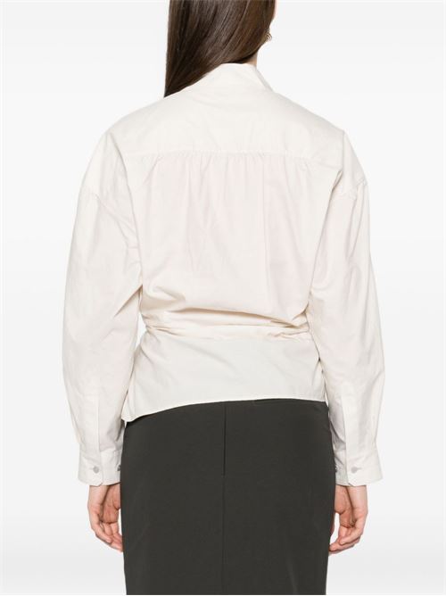 COTTON AND SILK BLEND SHIRT