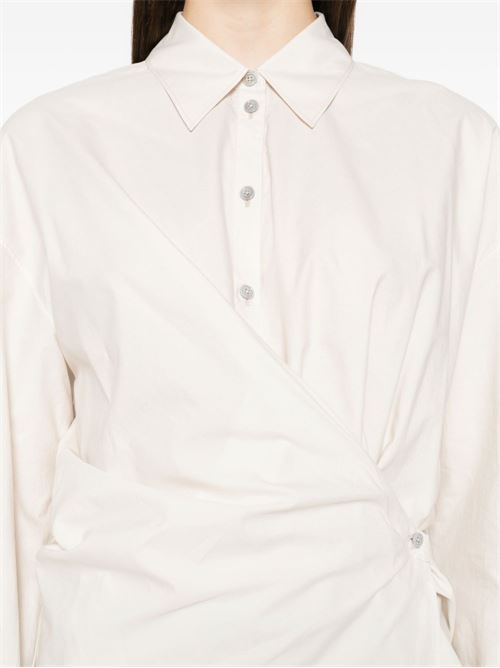 COTTON AND SILK BLEND SHIRT