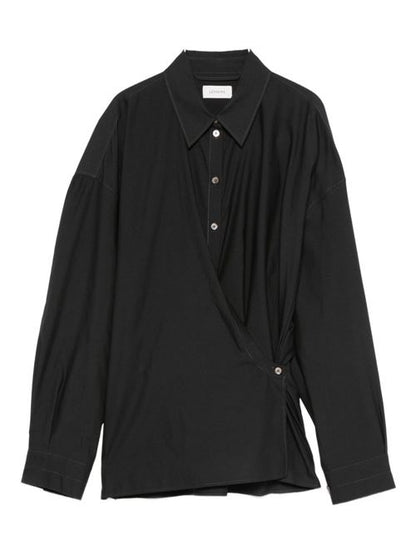 COTTON AND SILK BLEND SHIRT
