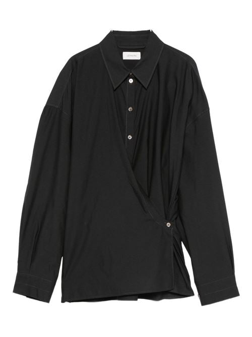 COTTON AND SILK BLEND SHIRT